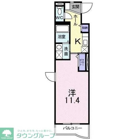 ドゥーメゾンの物件間取画像